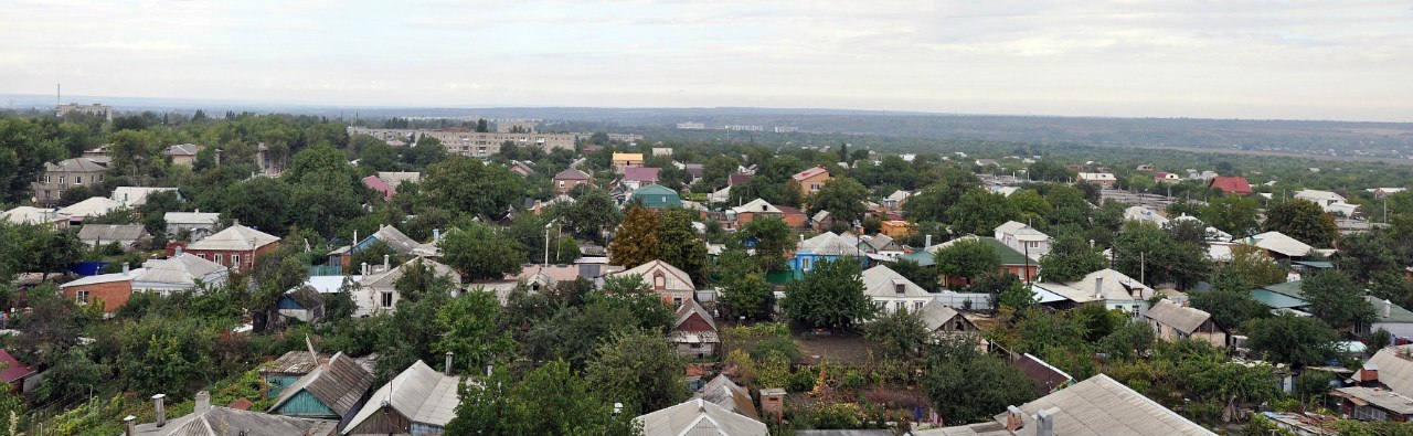 Вид с водонапорной башни