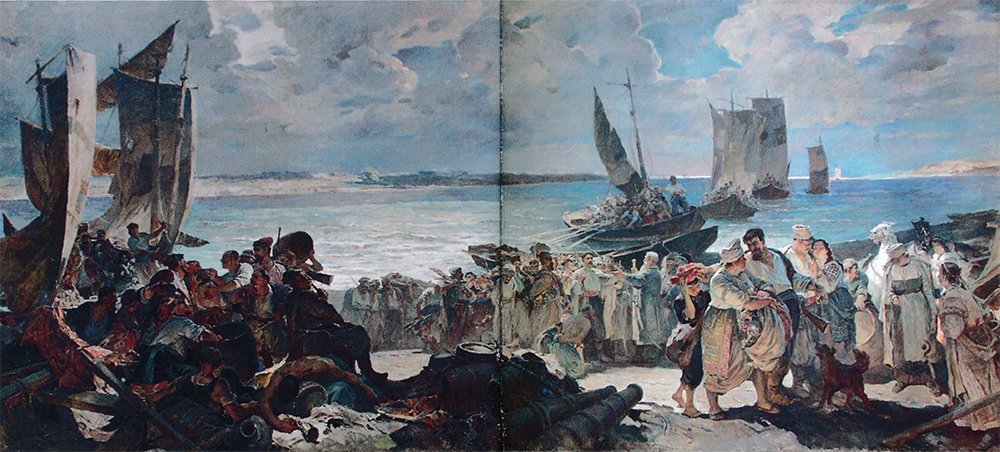 Н.В. Овечкин «Вольница»